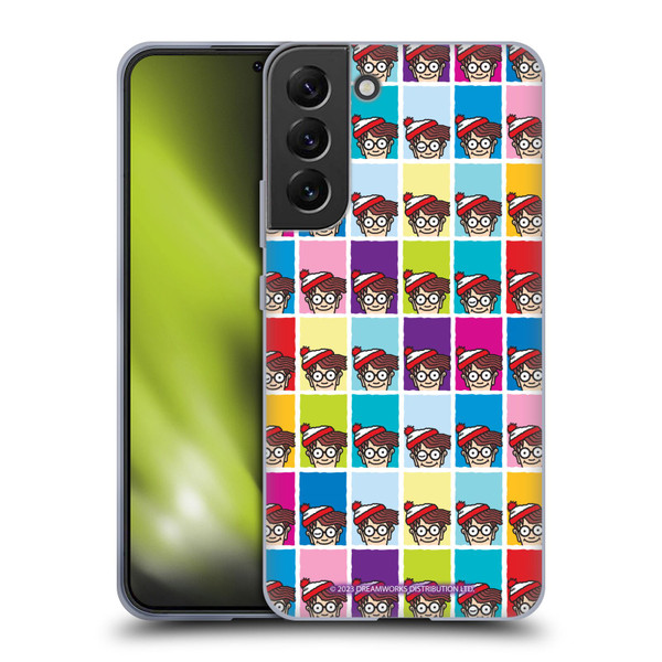 Where's Wally? Graphics Portrait Pattern Soft Gel Case for Samsung Galaxy S22+ 5G