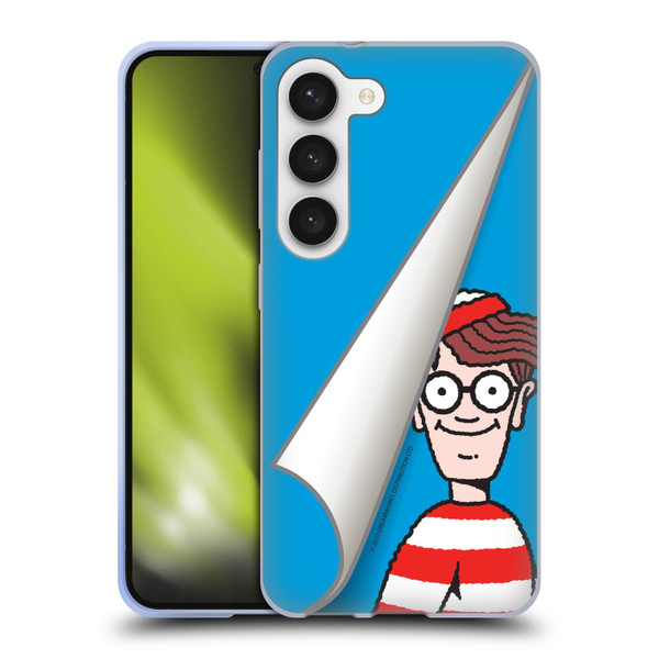 Where's Wally? Graphics Peek Soft Gel Case for Samsung Galaxy S23 5G