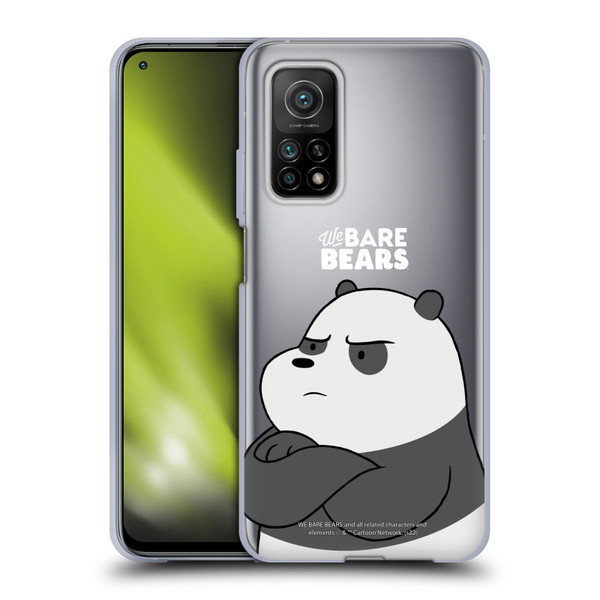 We Bare Bears Character Art Panda Soft Gel Case for Xiaomi Mi 10T 5G