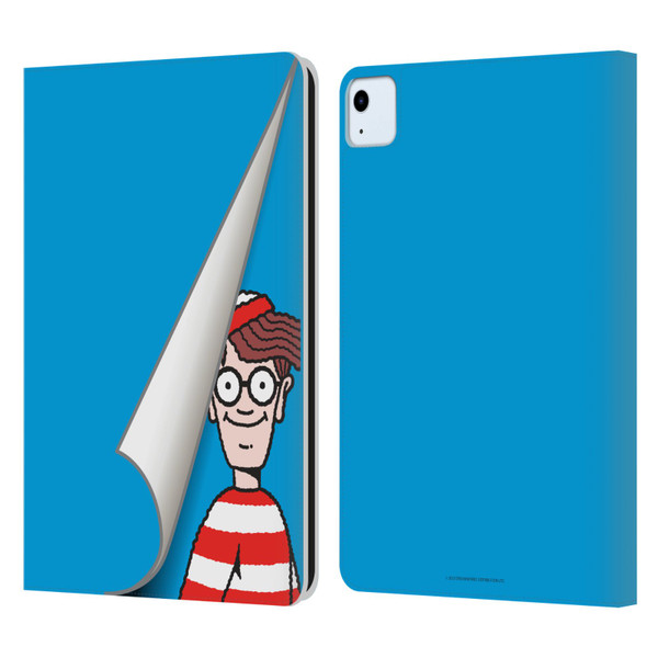 Where's Wally? Graphics Peek Leather Book Wallet Case Cover For Apple iPad Air 2020 / 2022