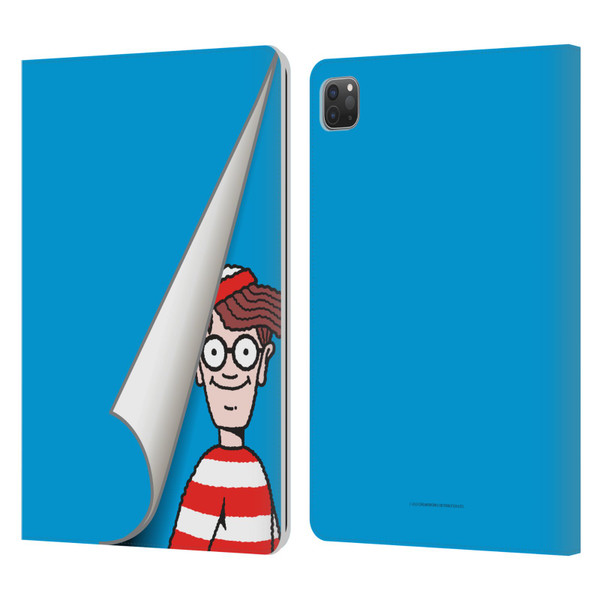 Where's Wally? Graphics Peek Leather Book Wallet Case Cover For Apple iPad Pro 11 2020 / 2021 / 2022