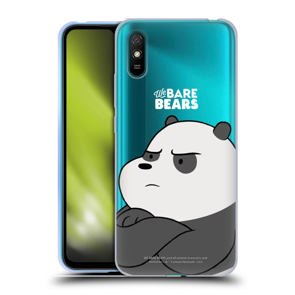 We Bare Bears Character Art Panda Soft Gel Case for Xiaomi Redmi 9A / Redmi 9AT