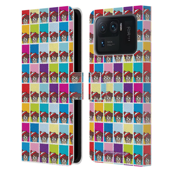 Where's Wally? Graphics Portrait Pattern Leather Book Wallet Case Cover For Xiaomi Mi 11 Ultra