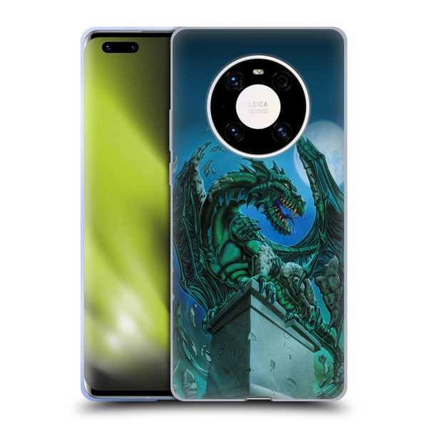 Ed Beard Jr Dragons The Awakening Soft Gel Case for Huawei Mate 40 Pro 5G