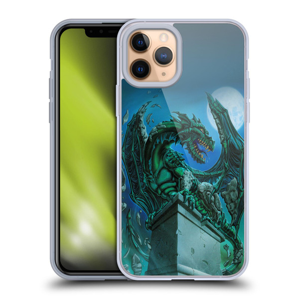 Ed Beard Jr Dragons The Awakening Soft Gel Case for Apple iPhone 11 Pro