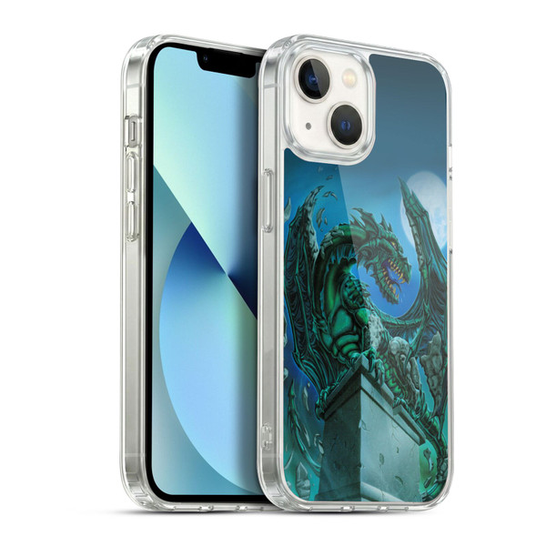 Ed Beard Jr Dragons The Awakening Soft Gel Case for Apple iPhone 13