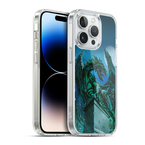 Ed Beard Jr Dragons The Awakening Soft Gel Case for Apple iPhone 14 Pro & MagSafe