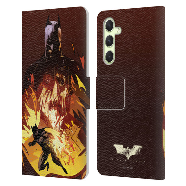 Batman Begins Graphics Scarecrow Leather Book Wallet Case Cover For Samsung Galaxy A54 5G