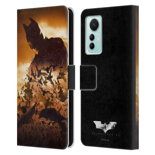 Batman Begins Graphics Poster Leather Book Wallet Case Cover For Xiaomi 12 Lite