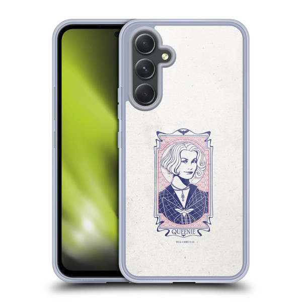Fantastic Beasts The Crimes Of Grindelwald Art Nouveau Queenie Soft Gel Case for Samsung Galaxy A54 5G