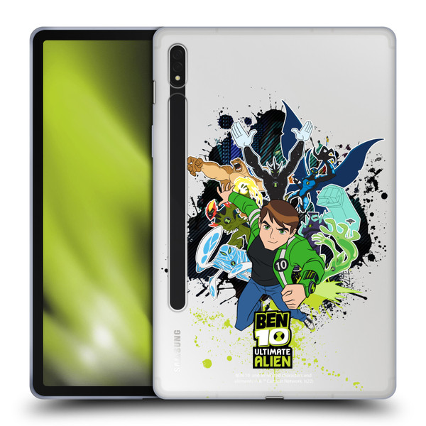 Ben 10: Ultimate Alien Graphics Character Art Soft Gel Case for Samsung Galaxy Tab S8