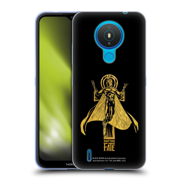 Black Adam Graphics Doctor Fate Soft Gel Case for Nokia 1.4