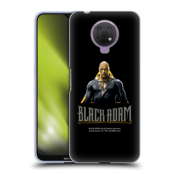 Black Adam Graphics Black Adam Soft Gel Case for Nokia G10