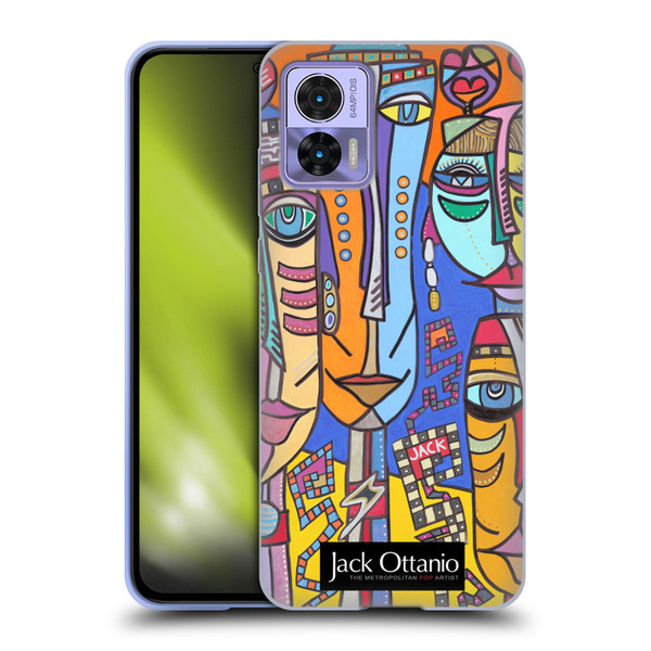 Jack Ottanio Art Naylari Twins Soft Gel Case for Motorola Edge 30 Neo 5G