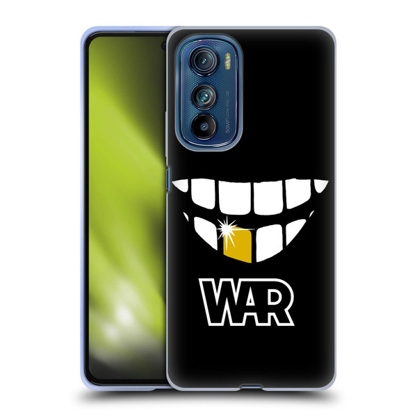 War Graphics Why Can't We Be Friends? Soft Gel Case for Motorola Edge 30