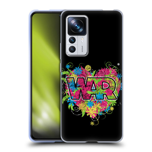 War Graphics Heart Logo Soft Gel Case for Xiaomi 12T Pro