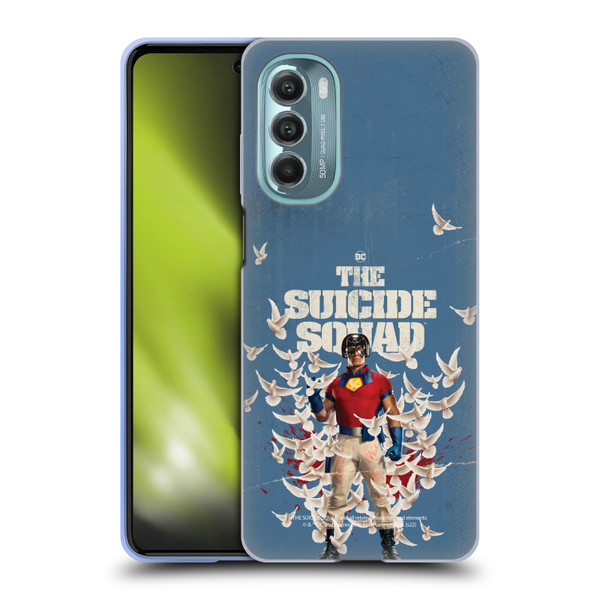 The Suicide Squad 2021 Character Poster Peacemaker Soft Gel Case for Motorola Moto G Stylus 5G (2022)