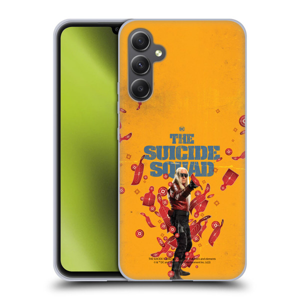 The Suicide Squad 2021 Character Poster Savant Soft Gel Case for Samsung Galaxy A34 5G