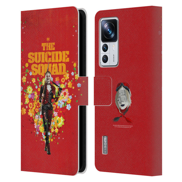 The Suicide Squad 2021 Character Poster Harley Quinn Leather Book Wallet Case Cover For Xiaomi 12T Pro