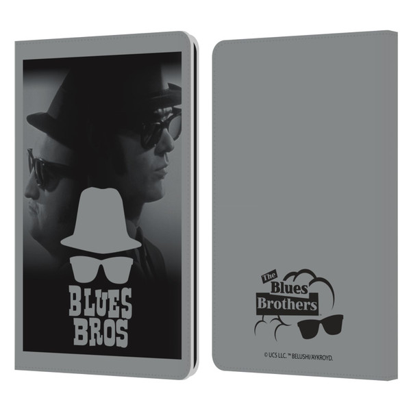 The Blues Brothers Graphics Jake And Elwood Leather Book Wallet Case Cover For Amazon Kindle Paperwhite 1 / 2 / 3