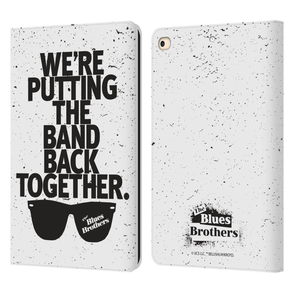 The Blues Brothers Graphics The Band Back Together Leather Book Wallet Case Cover For Apple iPad 9.7 2017 / iPad 9.7 2018