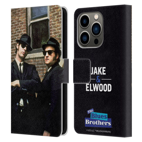 The Blues Brothers Graphics Photo Leather Book Wallet Case Cover For Apple iPhone 14 Pro