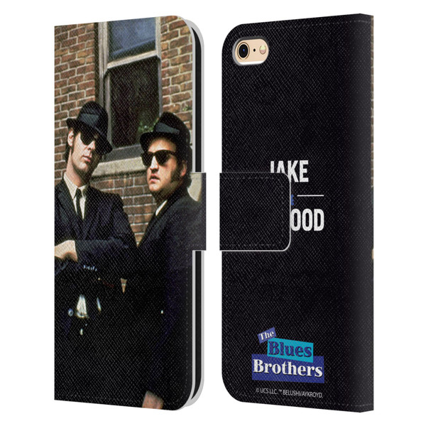 The Blues Brothers Graphics Photo Leather Book Wallet Case Cover For Apple iPhone 6 / iPhone 6s
