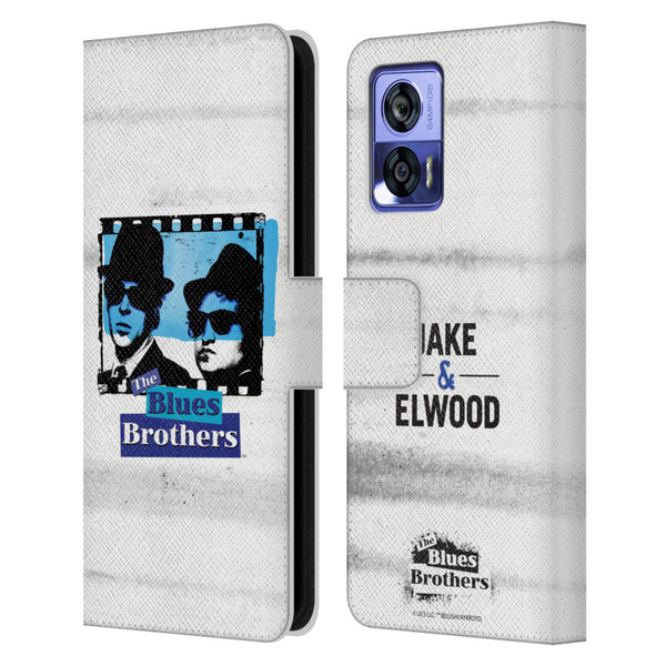 The Blues Brothers Graphics Film Leather Book Wallet Case Cover For Motorola Edge 30 Neo 5G