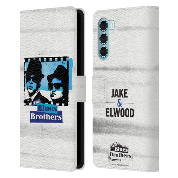 The Blues Brothers Graphics Film Leather Book Wallet Case Cover For Motorola Edge S30 / Moto G200 5G