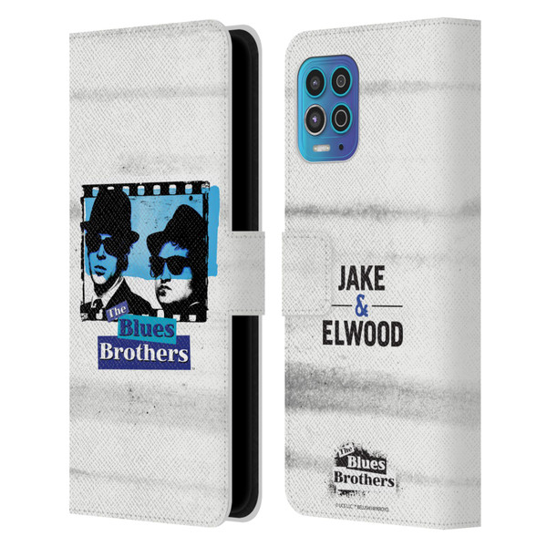 The Blues Brothers Graphics Film Leather Book Wallet Case Cover For Motorola Moto G100