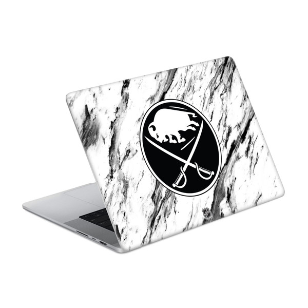 NHL Buffalo Sabres Marble Vinyl Sticker Skin Decal Cover for Apple MacBook Pro 16" A2485
