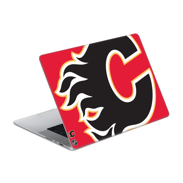 NHL Calgary Flames Oversized Vinyl Sticker Skin Decal Cover for Apple MacBook Pro 14" A2442