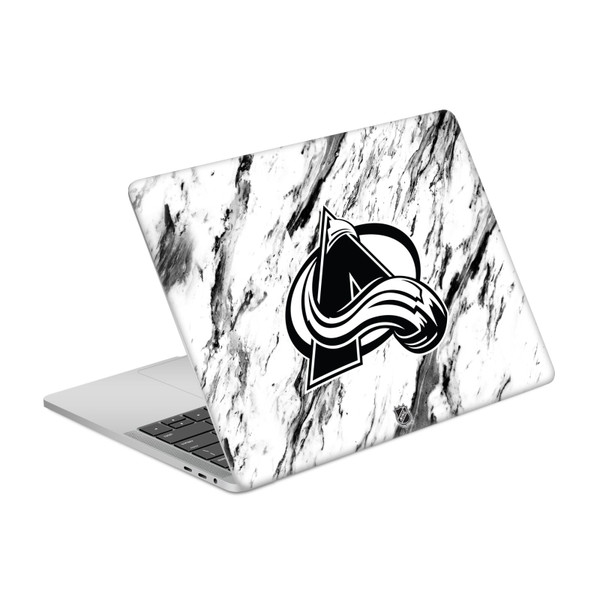 NHL Colorado Avalanche Marble Vinyl Sticker Skin Decal Cover for Apple MacBook Pro 13" A1989 / A2159