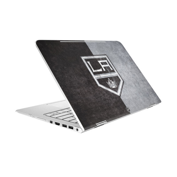 NHL Los Angeles Kings Half Distressed Vinyl Sticker Skin Decal Cover for HP Spectre Pro X360 G2