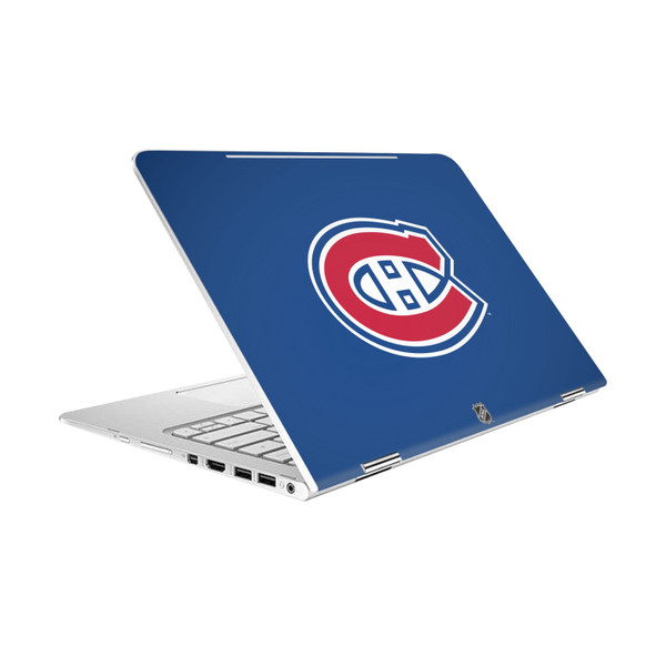 NHL Montreal Canadiens Plain Vinyl Sticker Skin Decal Cover for HP Spectre Pro X360 G2