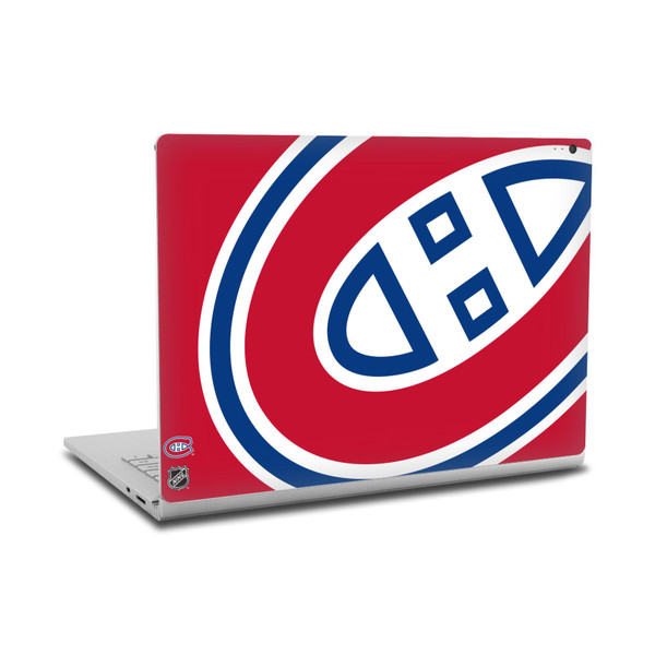 NHL Montreal Canadiens Oversized Vinyl Sticker Skin Decal Cover for Microsoft Surface Book 2