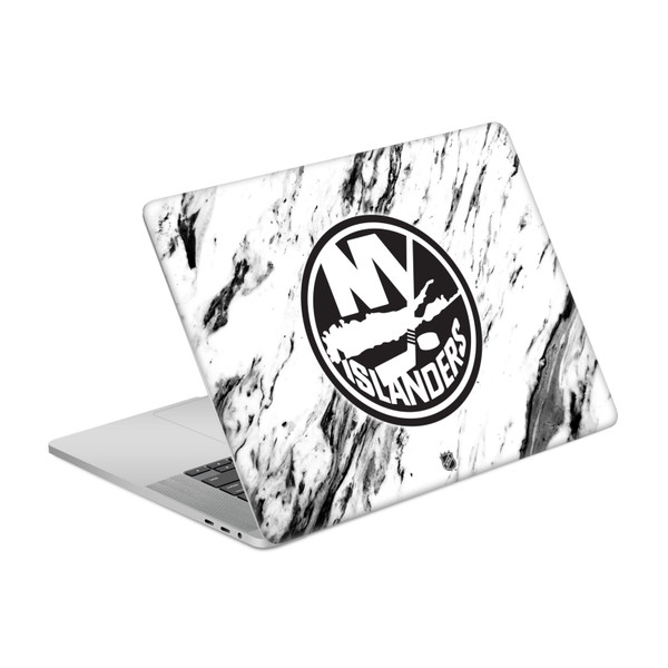 NHL New York Islanders Marble Vinyl Sticker Skin Decal Cover for Apple MacBook Pro 16" A2141
