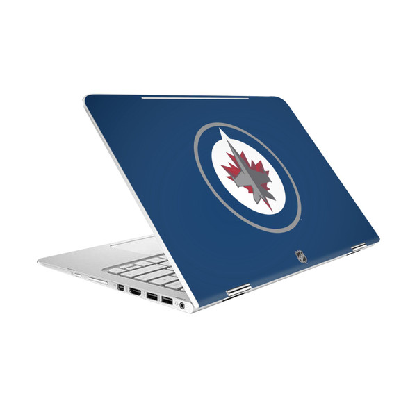 NHL Winnipeg Jets Plain Vinyl Sticker Skin Decal Cover for HP Spectre Pro X360 G2