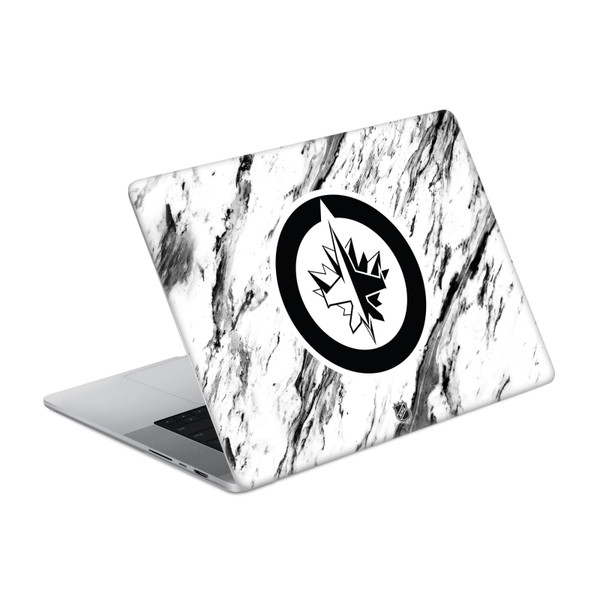 NHL Winnipeg Jets Marble Vinyl Sticker Skin Decal Cover for Apple MacBook Pro 16" A2485