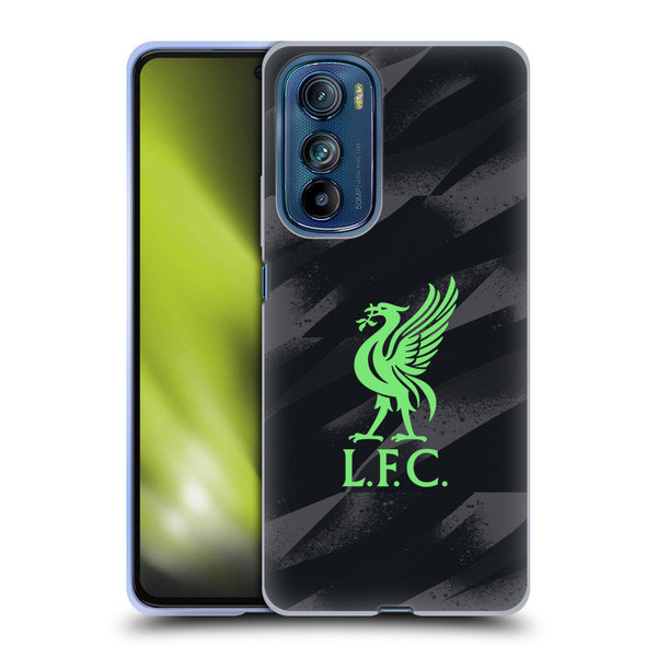 Liverpool Football Club 2023/24 Home Goalkeeper Kit Soft Gel Case for Motorola Edge 30