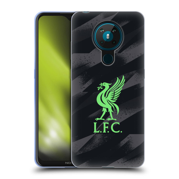 Liverpool Football Club 2023/24 Home Goalkeeper Kit Soft Gel Case for Nokia 5.3