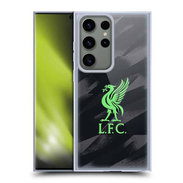 Liverpool Football Club 2023/24 Home Goalkeeper Kit Soft Gel Case for Samsung Galaxy S23 Ultra 5G