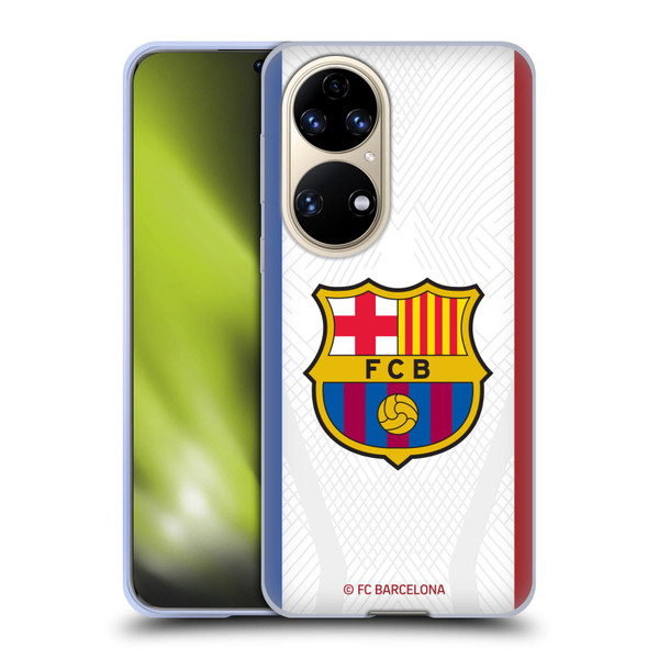 FC Barcelona 2023/24 Crest Kit Away Soft Gel Case for Huawei P50