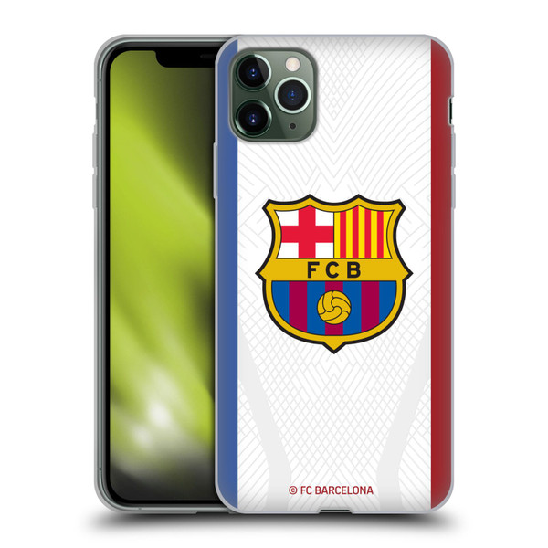 FC Barcelona 2023/24 Crest Kit Away Soft Gel Case for Apple iPhone 11 Pro Max