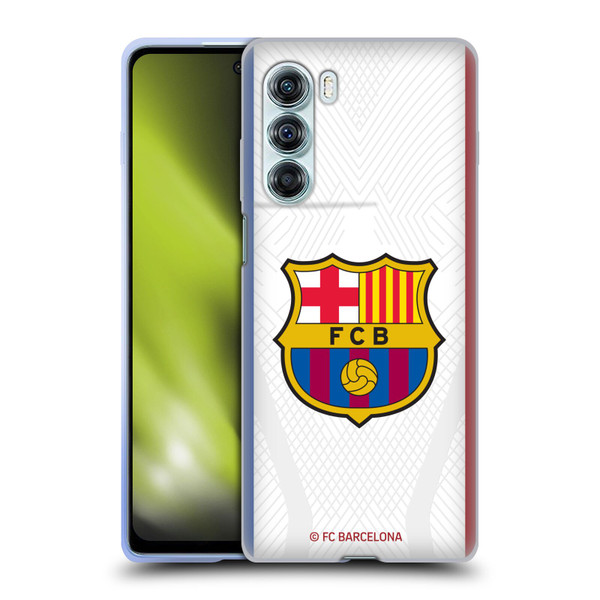 FC Barcelona 2023/24 Crest Kit Away Soft Gel Case for Motorola Edge S30 / Moto G200 5G
