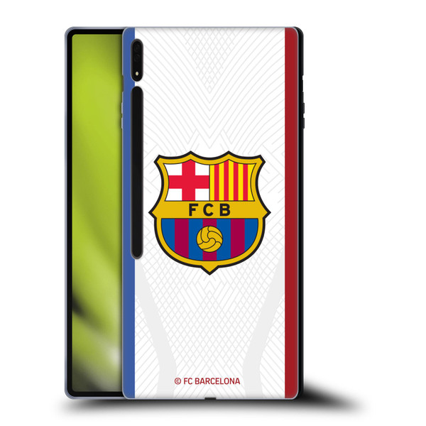 FC Barcelona 2023/24 Crest Kit Away Soft Gel Case for Samsung Galaxy Tab S8 Ultra
