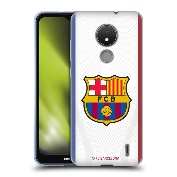 FC Barcelona 2023/24 Crest Kit Away Soft Gel Case for Nokia C21