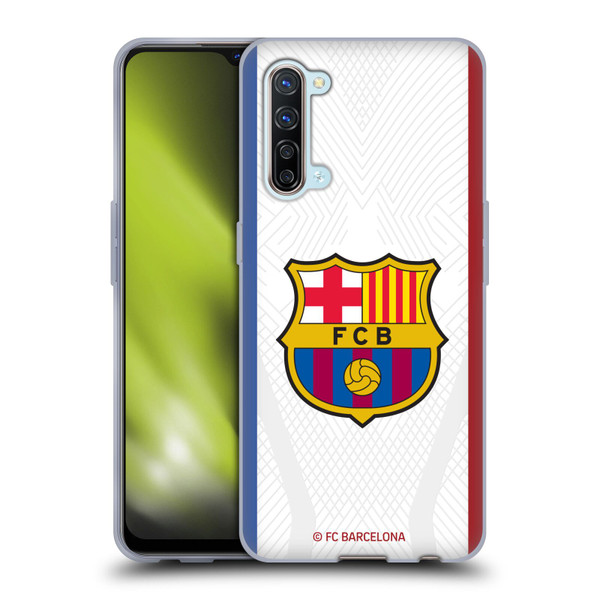 FC Barcelona 2023/24 Crest Kit Away Soft Gel Case for OPPO Find X2 Lite 5G