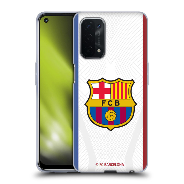 FC Barcelona 2023/24 Crest Kit Away Soft Gel Case for OPPO A54 5G