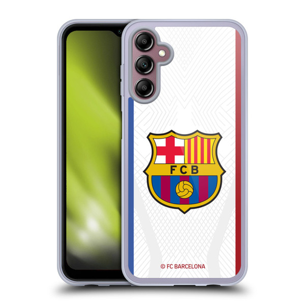 FC Barcelona 2023/24 Crest Kit Away Soft Gel Case for Samsung Galaxy A14 5G
